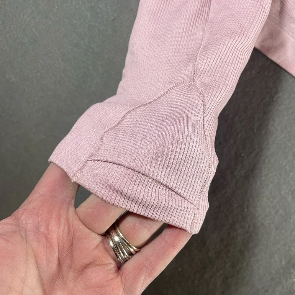lululemon athletica Light Pink Long Sleeve Top - Picture 5 of 5
